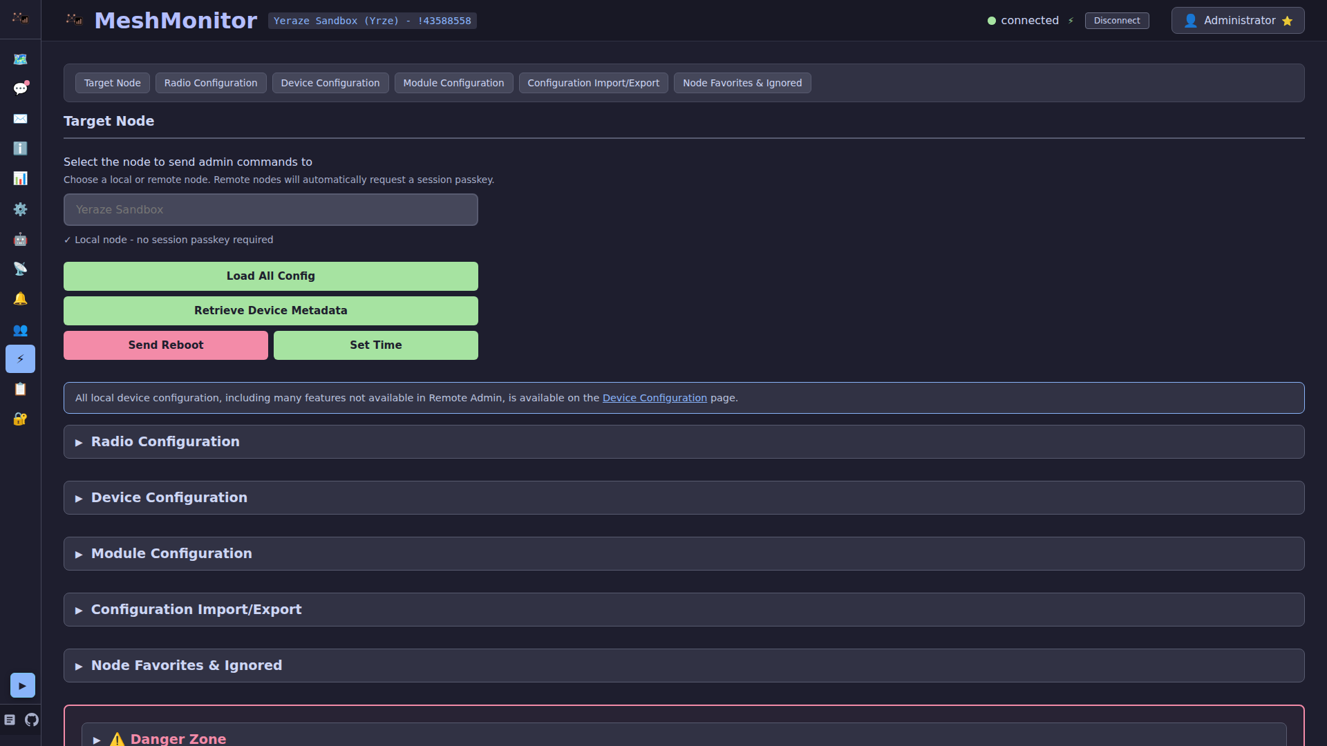Remote Administration